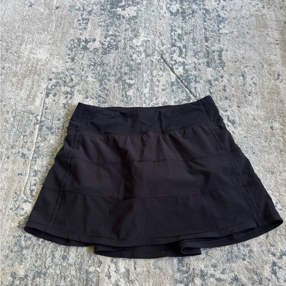 Lululemon Pace Rival Mid-Rise Skirt in Black - Picture 4 of 8
